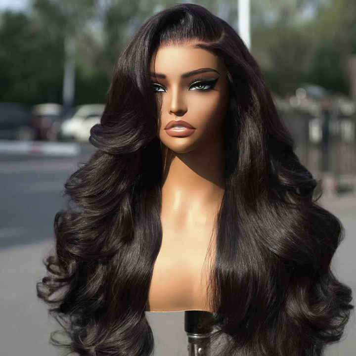 LumiTress Brazilian body wave HD lace front glueless human hair wig - image 2