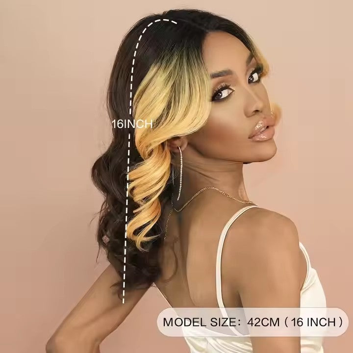LumiTress blonde loose wave bob HD lace front wig - image 2